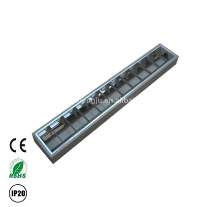 grille lamp/louver fiture 1x36w with reflector