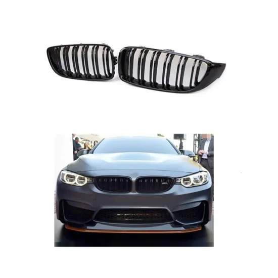 BMW 4 Series F32 F33 M4 Style Dual Slats Radiator Grille 2012-2019 Upgrade
