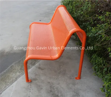 Metal garden bench garden furniture outdoor
