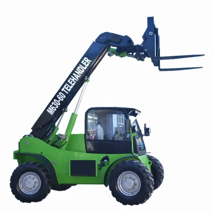 China Manitou Mini Telescopic Forklift Loader 3 ton 4x4 6m Height for Sale
