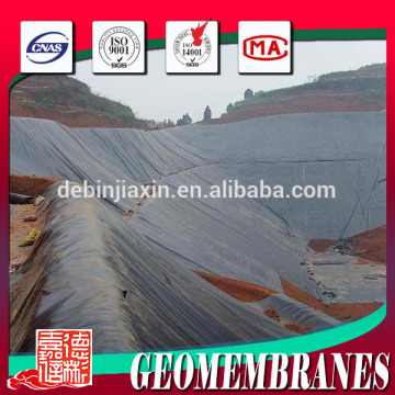 HDPE geomembranes clay dam liners for waterproof