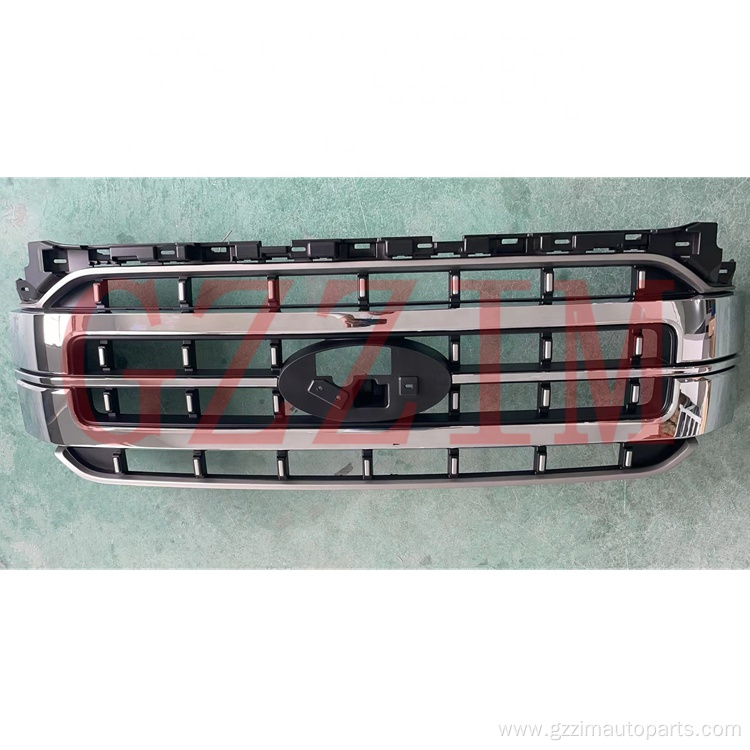 F150 2021 chromed front bumper grille