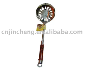 stainless steel slotted spoon