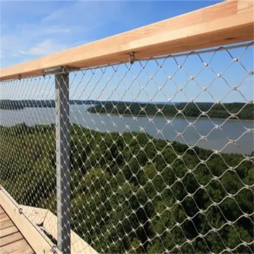 Zoo-Specific Ecological Zoological Enclosures Net Fencing Encloaure Aviary Window Safety Protect Zoo Mesh Ss Rope Mesh