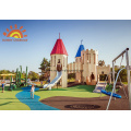 Outdoor Playground Castle Towers For Kids