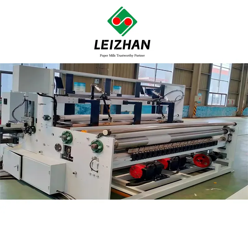 High Speed Jumbo Roll Slitter Rewinder Machine