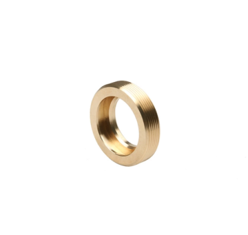 Faucet screw cover made of brass