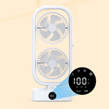 Ventilador elétrico de cabeça dupla