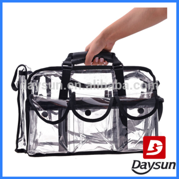 PVC Clear Plastic Makeup Artist Set Bag Cosmetic Organizer Storage