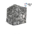 Zinc-5% Fil d'acier en aluminium 8 × 10 gabion hexagonal