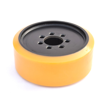Linde R14 Electric Forklift PU Coated 330*135*80 Drive Wheels - 9815000599