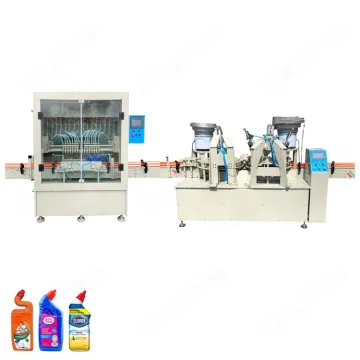 500ml Harpic Toilet Bowl Cleaner Gel Filling and Packaging Production Line