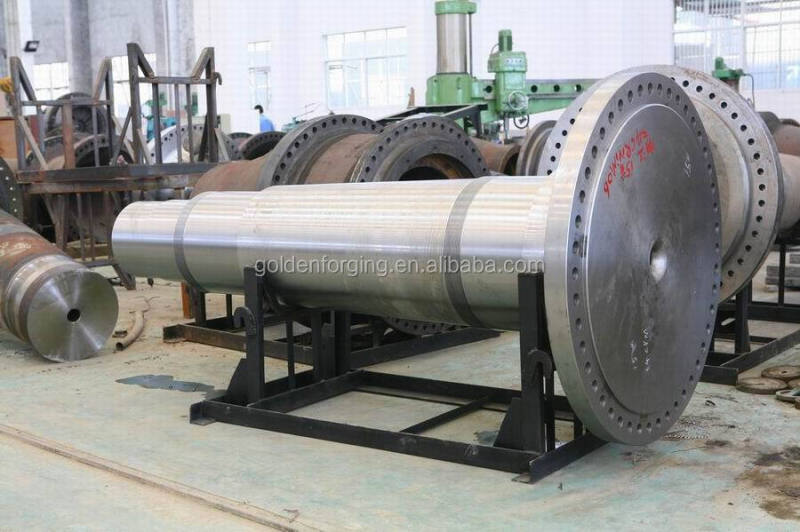 Forging steel main shaft for turbine
