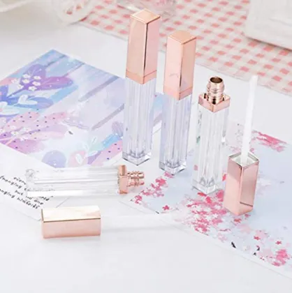 Empty Lip Gloss Containers Lip Gloss Tubes Pink
