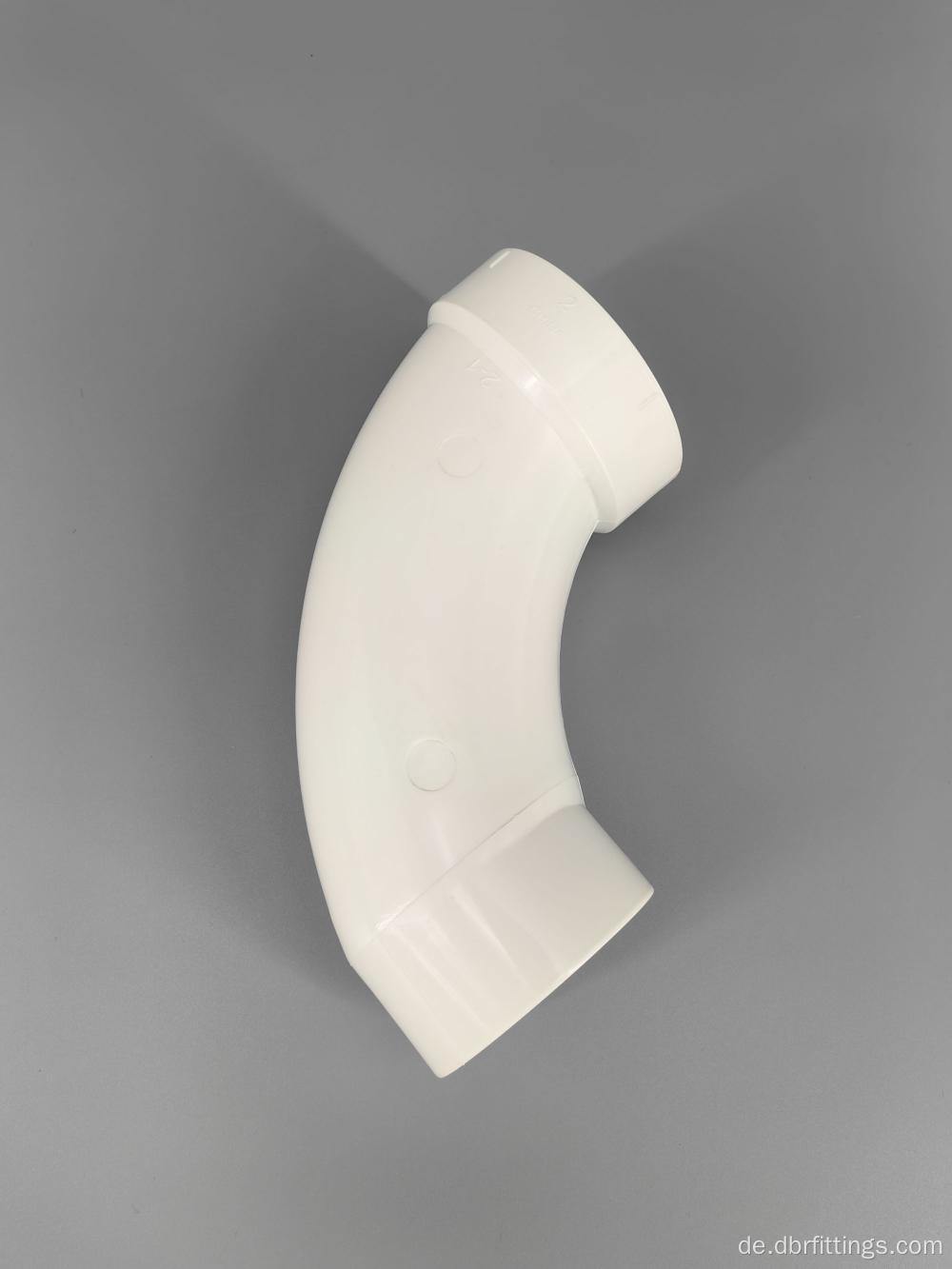 PVC -Armaturen Ellbogen · Langer Sweep · 1/4 Bend · Straße