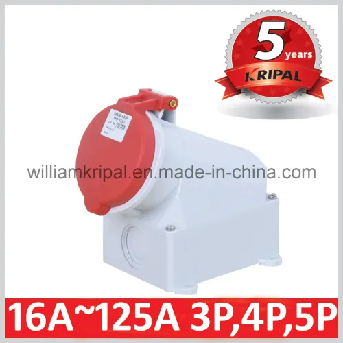 Ip44 32a 3p+n+e Electric Socket, High Quality Ip44 32a 3p+n+e Electric ...