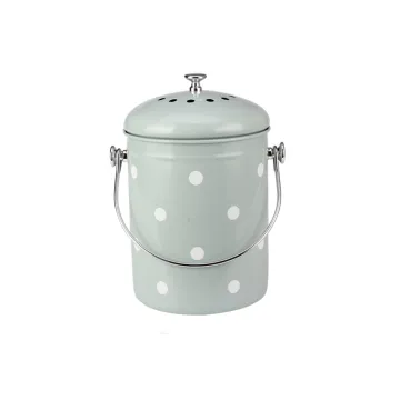 1Gallon Eco-friendly Green Compost Bin with Filter