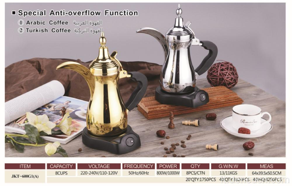 Macchina da caffè espresa per caffè caffettiera araba