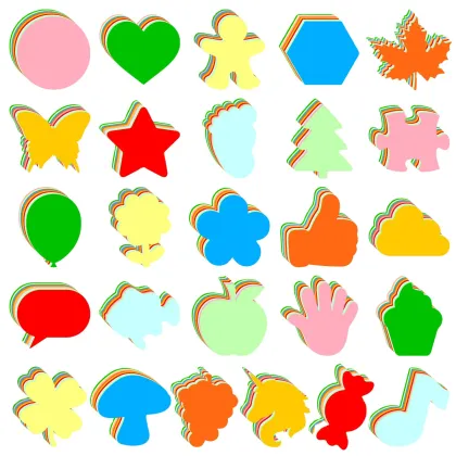 Creative Paper Cutouts for School Arts and Crafts