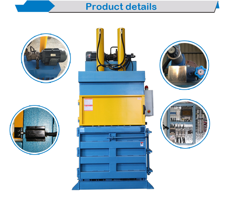 Vertical Hydraulic Baler Machine China Manufacturer