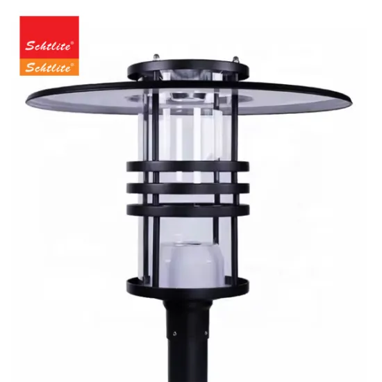 OSLO LED E27 Louver Ring Reflector Top Post Head Street Light