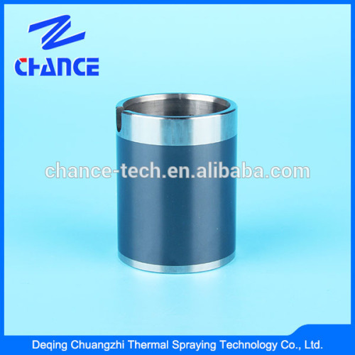 Vacuum air pump shaft sleeve with anti-frication coating