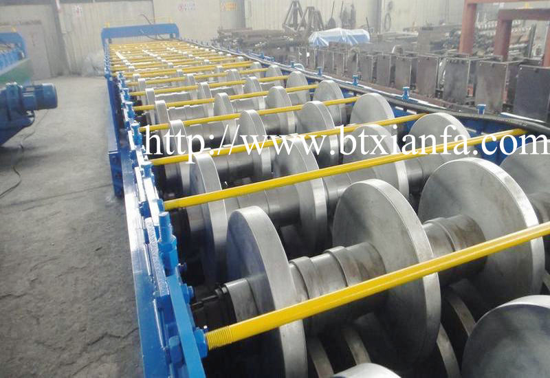 Galvanized Steel Floor Deck Roll Forming Machine