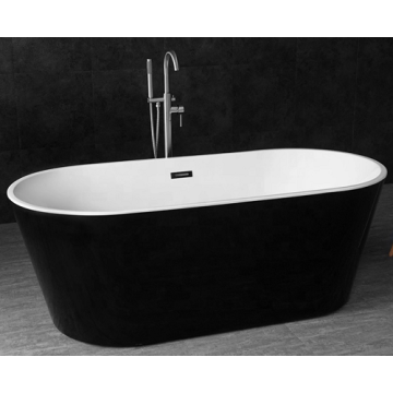 Black Freestanding Acrylic Bathtubs in Germany