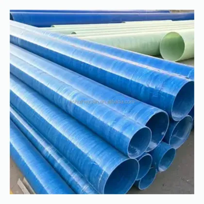Professional FRP Fiber Pipes and Ventilation Pipes Production