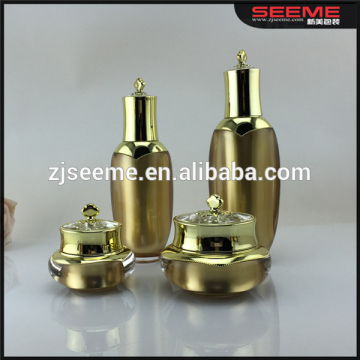 crown shaped perfume bottle lotion high quality bottle plastic lotion container