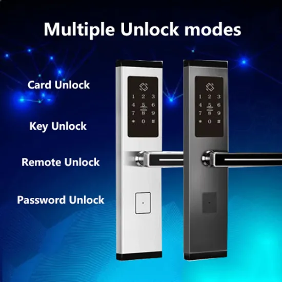 Password and Card Hotel Lock