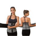 Wholesale Double Belt Cincher Shaper Slimmer Neoprene Zipper Sweat Waist Trainer Corset For Women