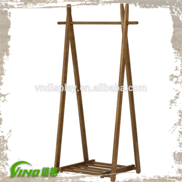 Wooden clothing rack, custom clothing racks, clothing store furniture