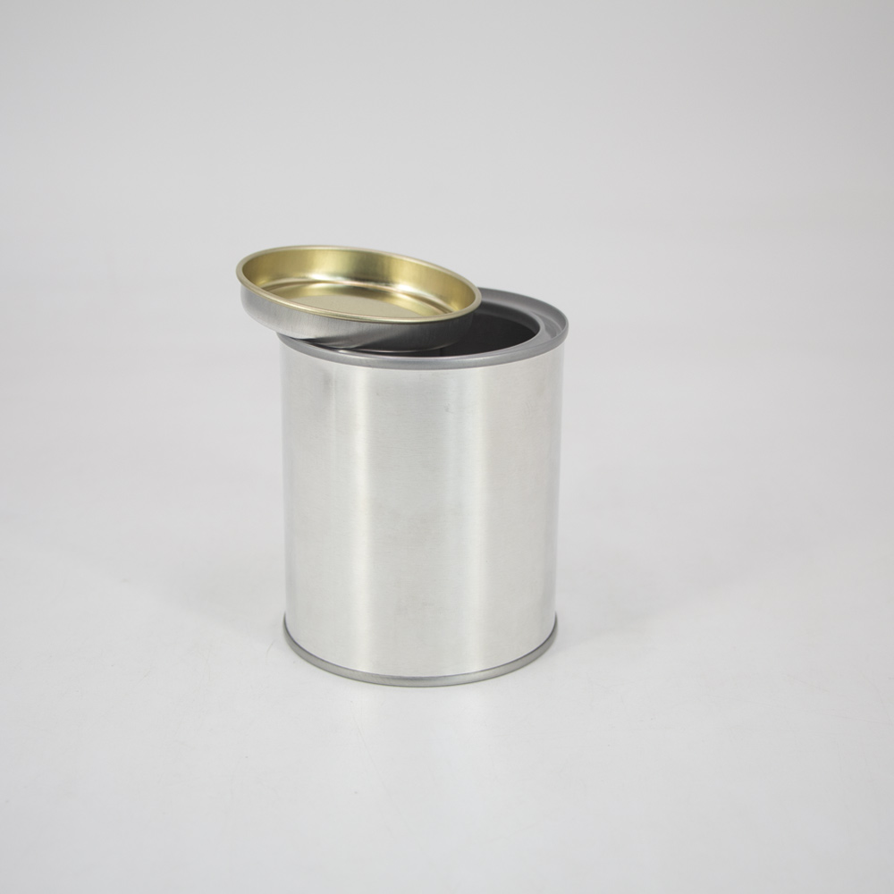 0.4L round tinplate can for chemicals