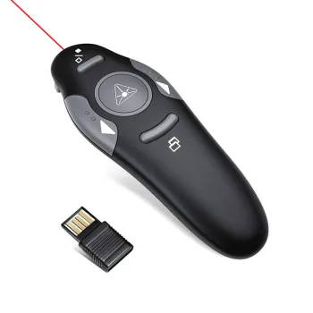Multi Function Laser Pointer Projection Remote Control for Classroom and Conference Room Presentations