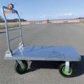 Opvouwbare magazijnplatform trolley