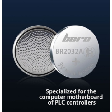 Bateria de botão de alta energia 3V BR2032A