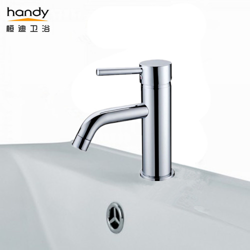 Stylish brass single lever wash basin mixer taps