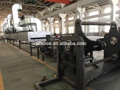S-RMT series glass fiber mat with PVC coating machine production line