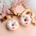 Resin cut donut charm collection for jewelry making