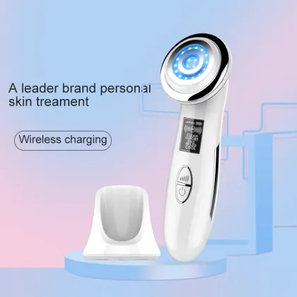 Comfortable rf facial beauty device