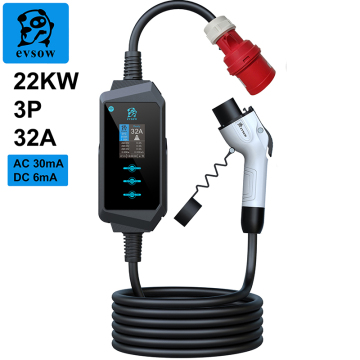 32A GBT Wireless Charging for EVs: Fast, Portable, and 3 Phase EV Charger Manufacturer
