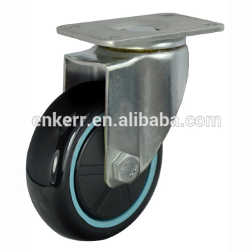 medium duty caster wheel,swivel,rigid,and swiverl bracket Super PU caster