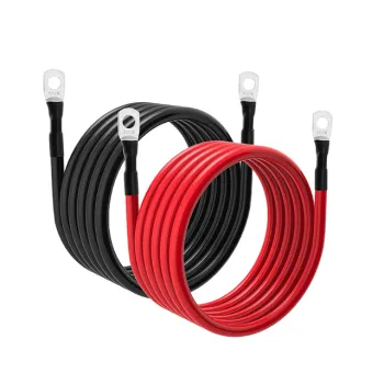  MJOO 4AWG Waterproof Battery Cable - Silicone, Weather Resistant, High Conductivity for Solar Batteries