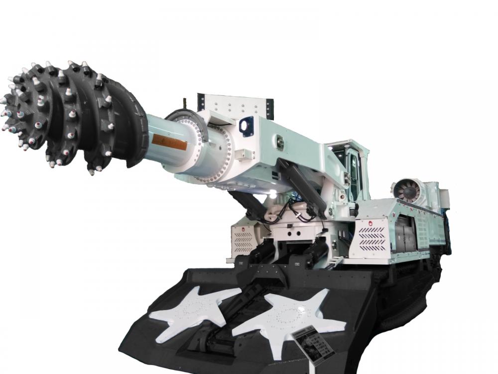 Equipamento de escavação de túnel de rocha tipo rastreador