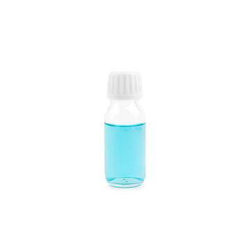 50 ml Bouteille en verre liquide transparent transparent