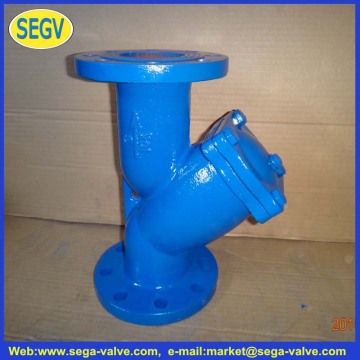 China professional manufacturer cast iron y type strainer for cleaned
