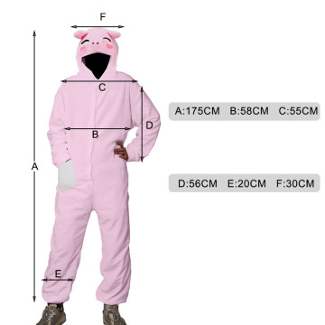 Salti di kigurumi oversize all'ingrosso per il pigiama