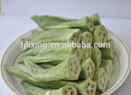 freeze dried okra dry food 2016