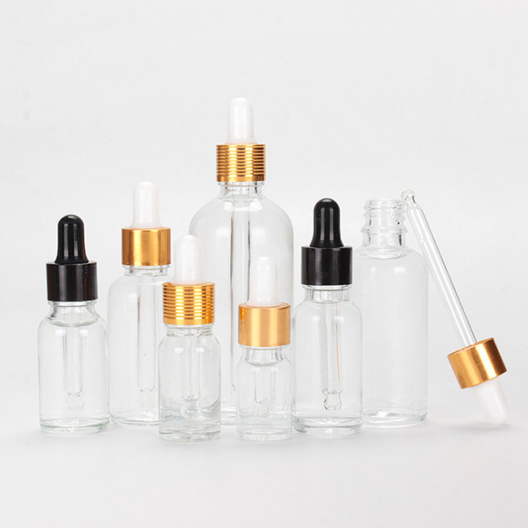 5ml Essential Oil Clear Glass Dropper Bottle Png